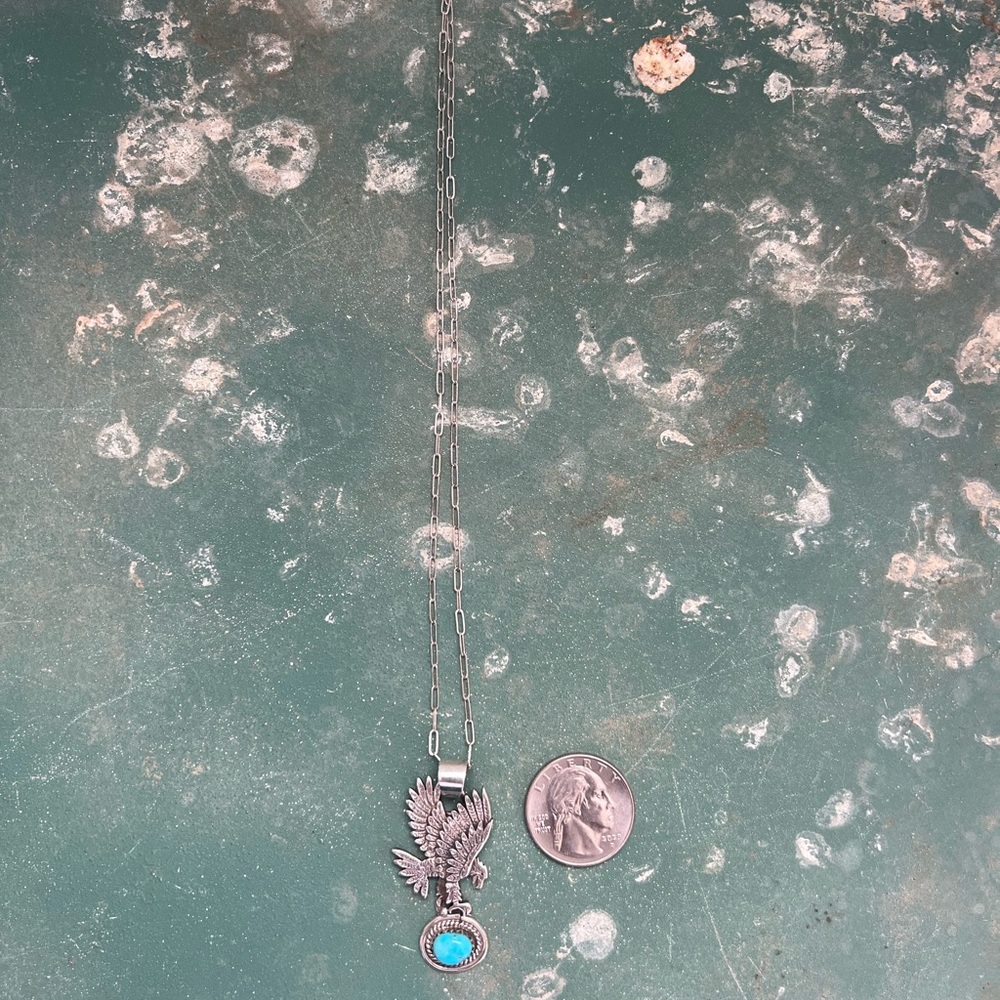 Turquoise Pendant - Picture 2 of 2
